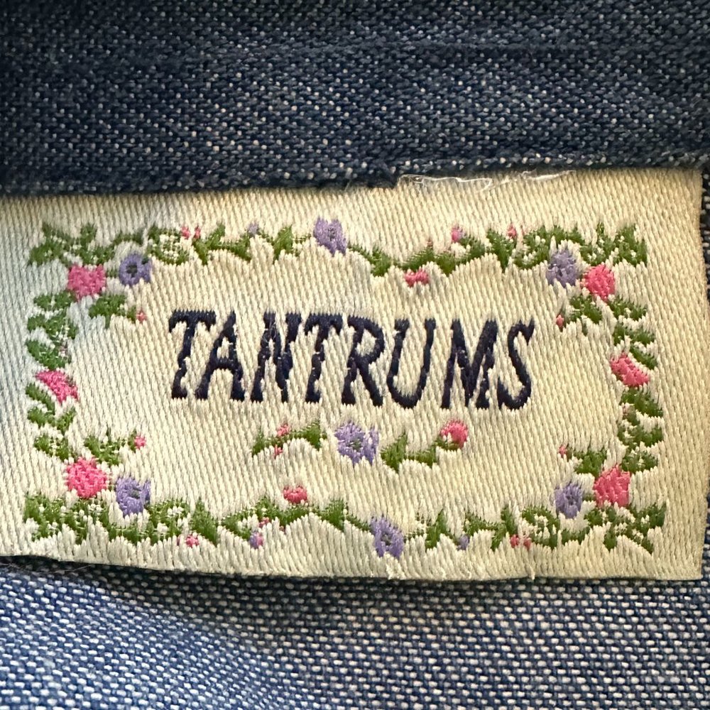 Vintage TANTRUMS Cowgirl Up Denim Jacket - M - Picture 2 of 13